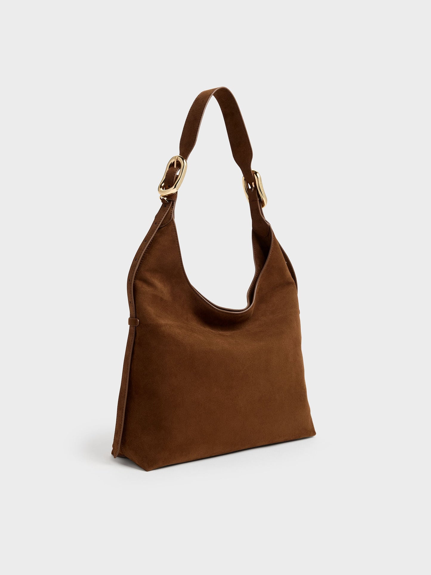 Aislin Hobo Bag - Pecan Brown | CHARLES & KEITH
