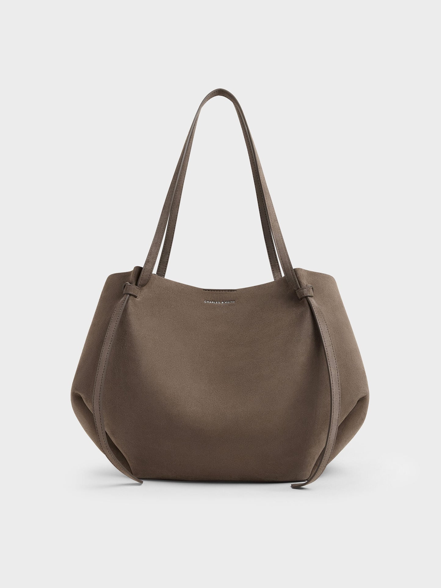 XL Calla Tote Bag - Stone Grey | CHARLES & KEITH