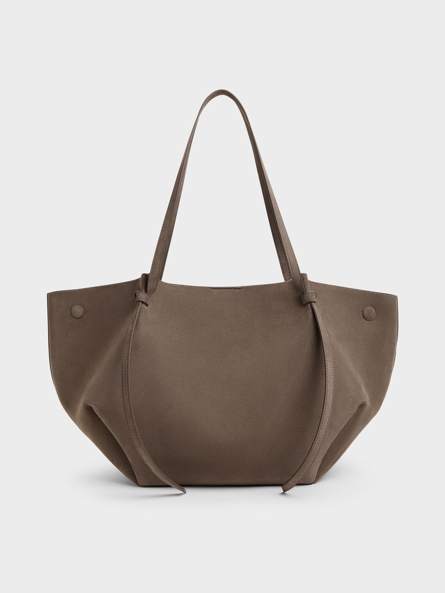 XL Calla Tote Bag - Stone Grey | CHARLES & KEITH