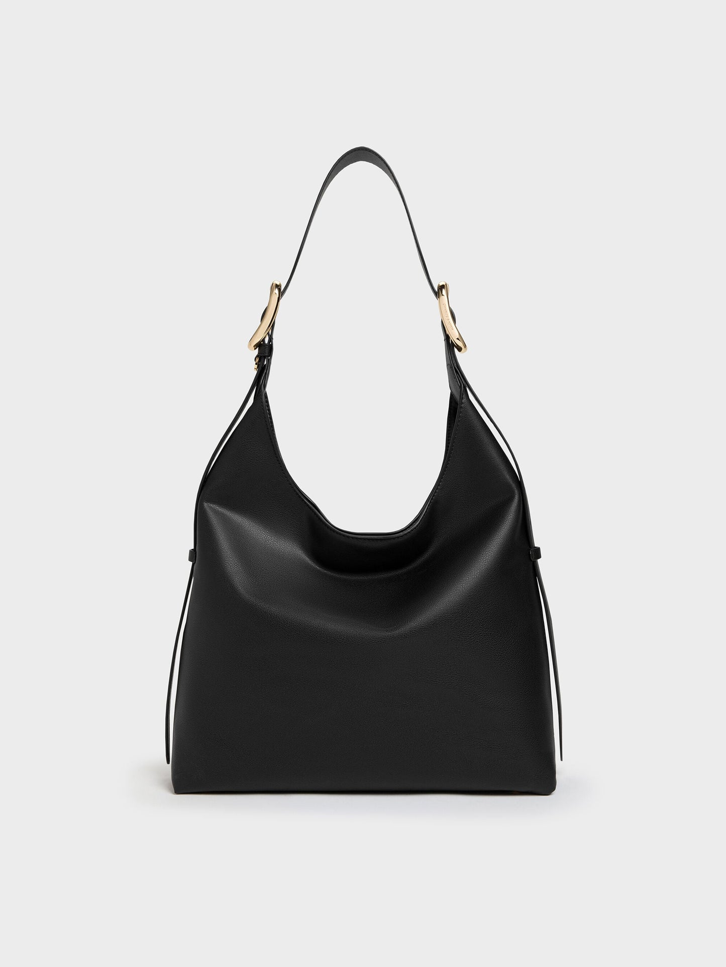 Aislin Hobo Bag - Black | CHARLES & KEITH