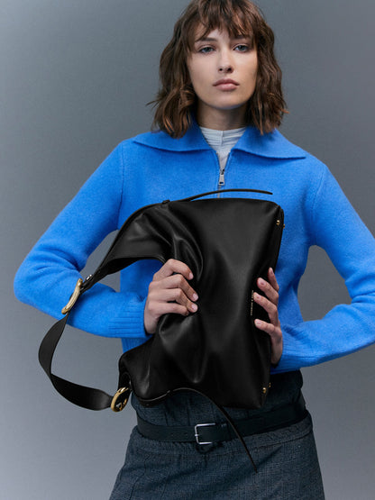 Aislin Hobo Bag - Black | CHARLES & KEITH