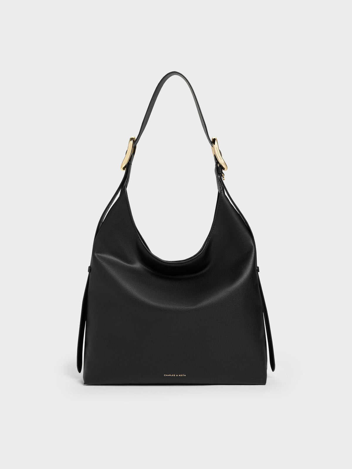 Aislin Hobo Bag - Black | CHARLES & KEITH