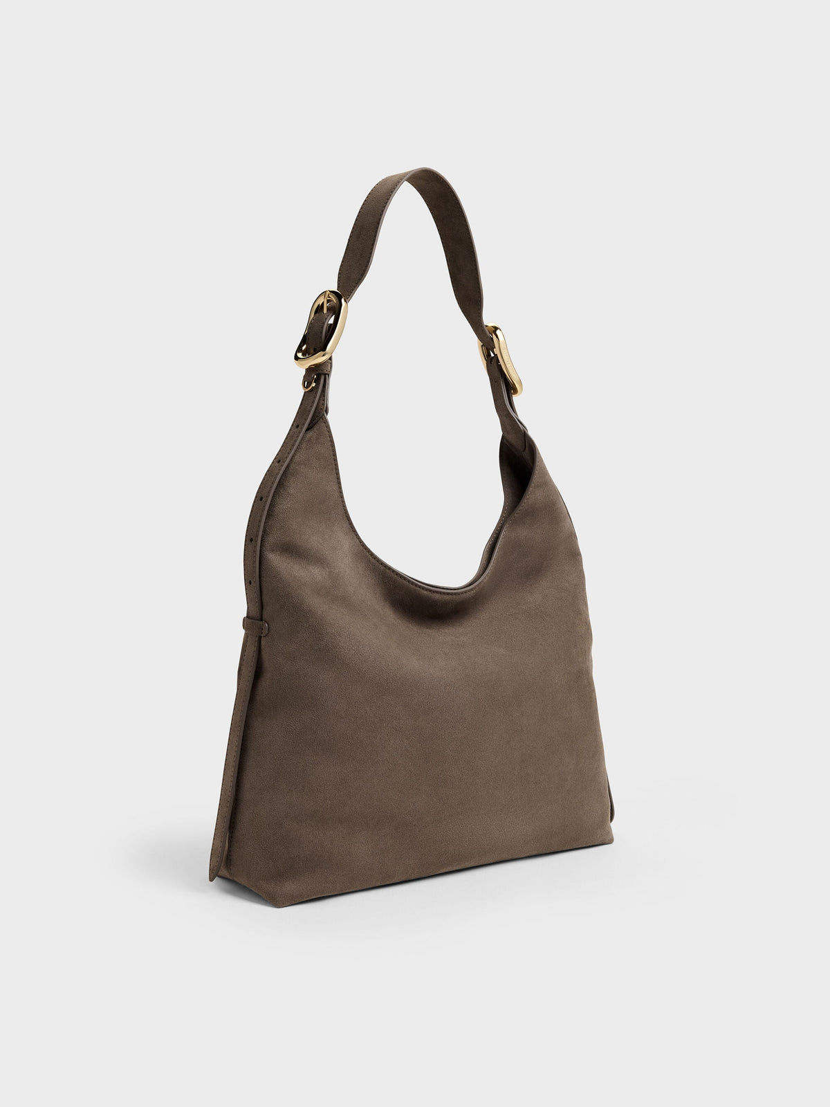 Aislin Hobo Bag - Stone Grey | CHARLES & KEITH