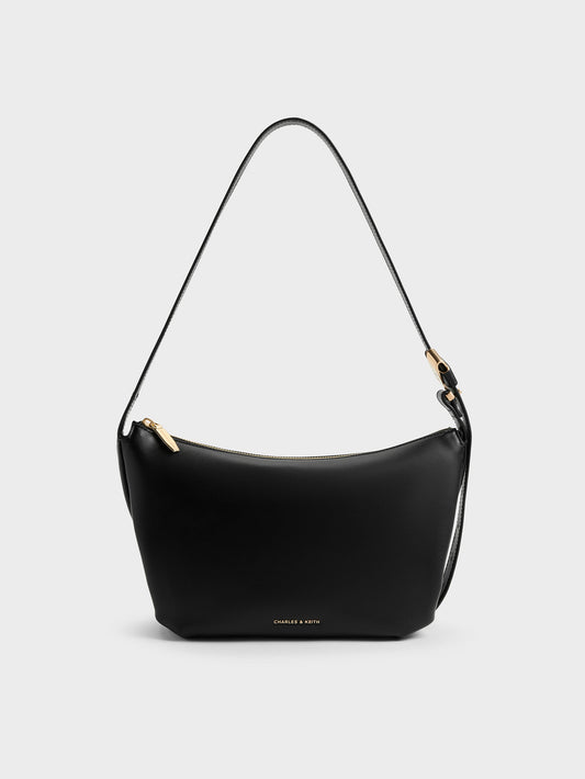 Zephyr Hobo Bag - Black | CHARLES & KEITH