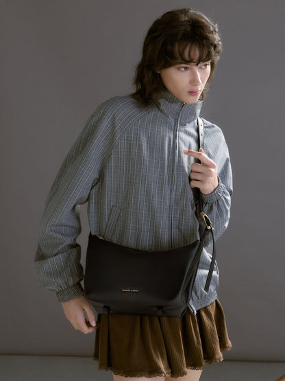 Zephyr Hobo Bag - Black | CHARLES & KEITH