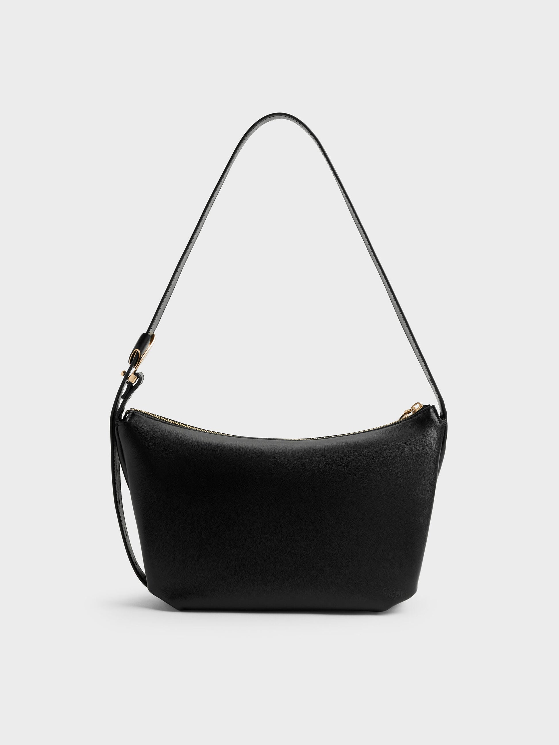 Zephyr Hobo Bag - Black | CHARLES & KEITH