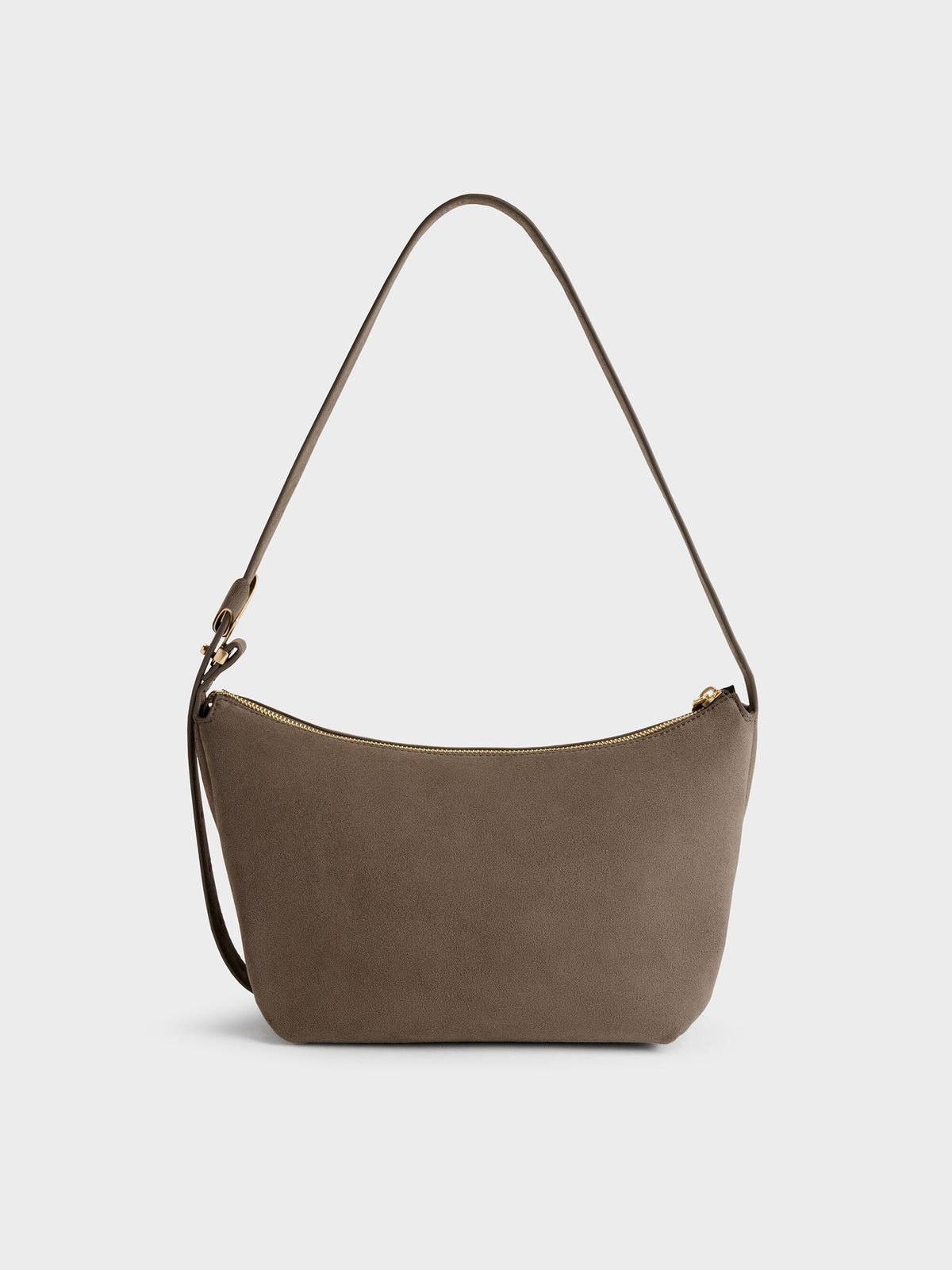 Zephyr Hobo Bag - Stone Grey | CHARLES & KEITH