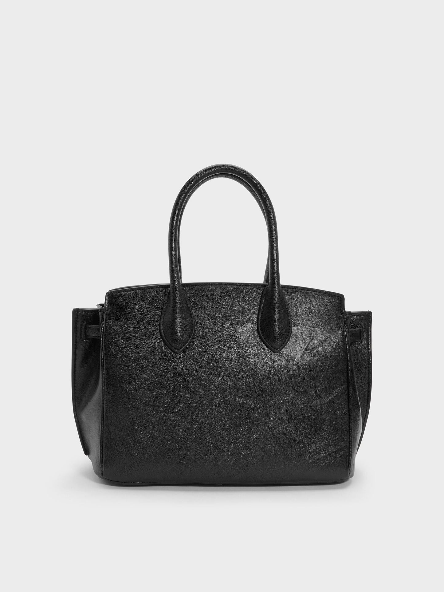 Ginevra Tote Bag - Black | CHARLES & KEITH