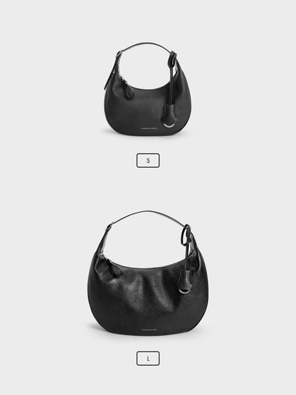 Vega Hobo Bag - Noir | CHARLES & KEITH