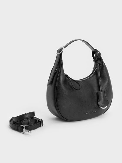 Vega Hobo Bag - Noir | CHARLES & KEITH