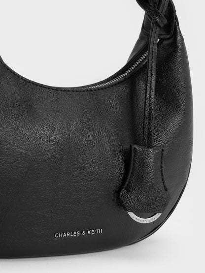 Vega Hobo Bag - Noir | CHARLES & KEITH