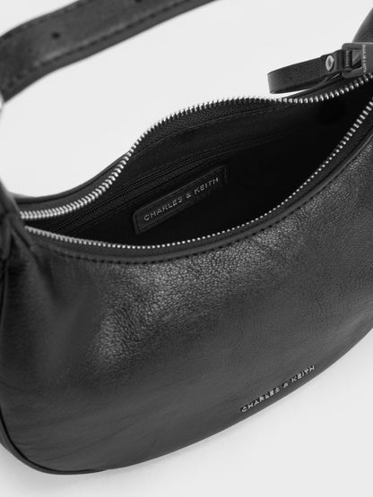 Vega Hobo Bag - Noir | CHARLES & KEITH