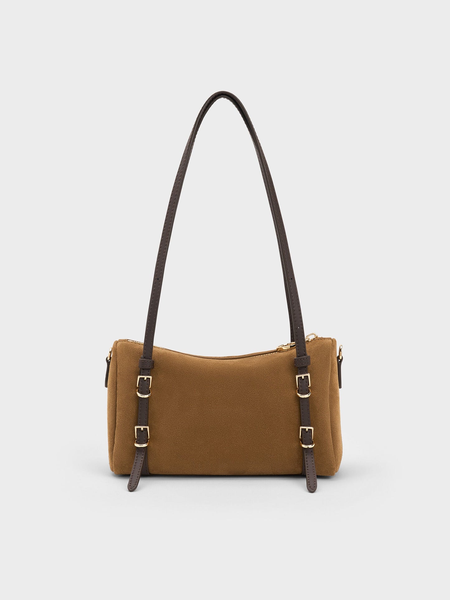 Mini Levy Two-Tone Shoulder Bag - Sahara Sand | CHARLES & KEITH