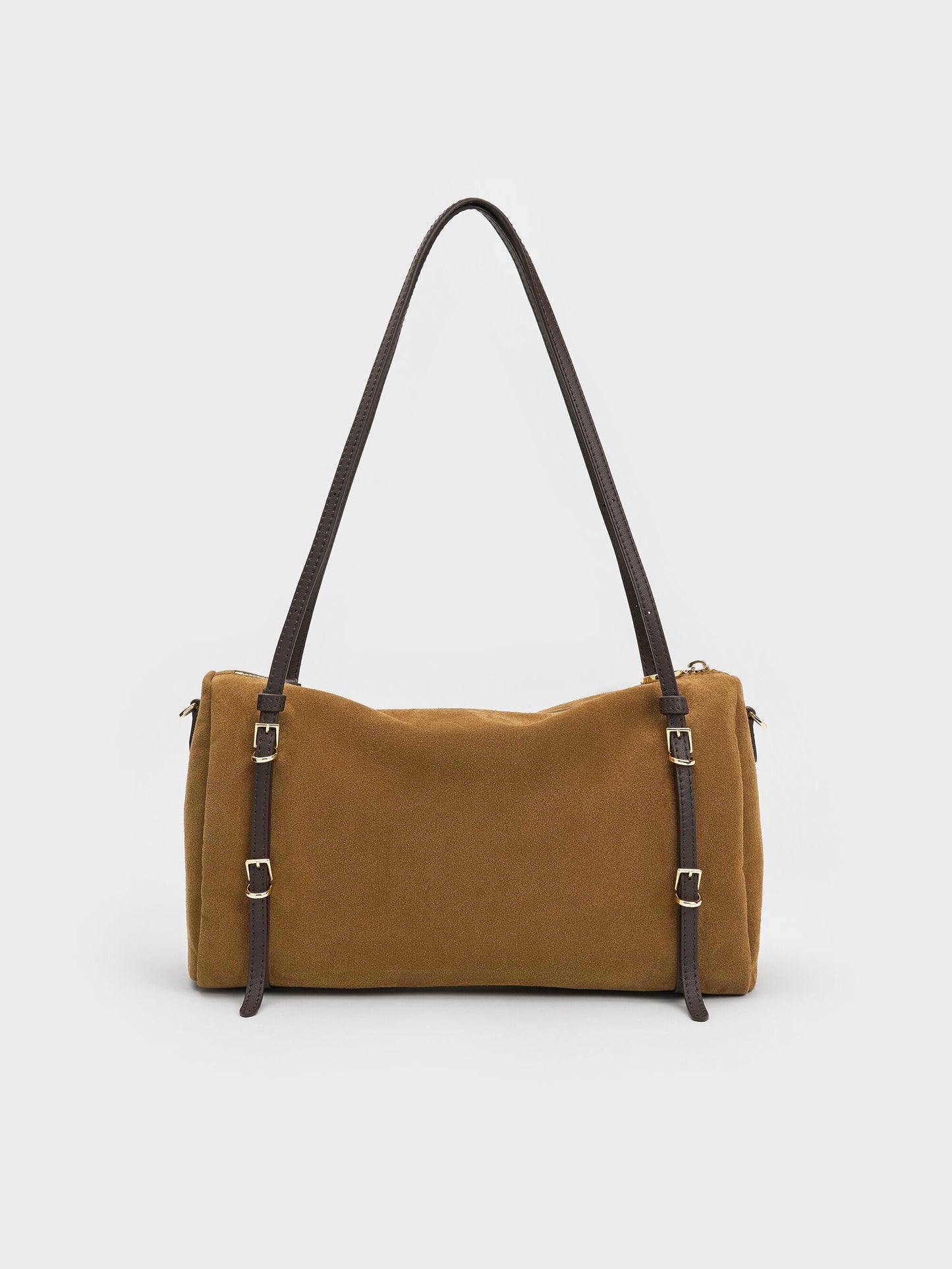 Levy Two-Tone Shoulder Bag - Sahara Sand | CHARLES & KEITH
