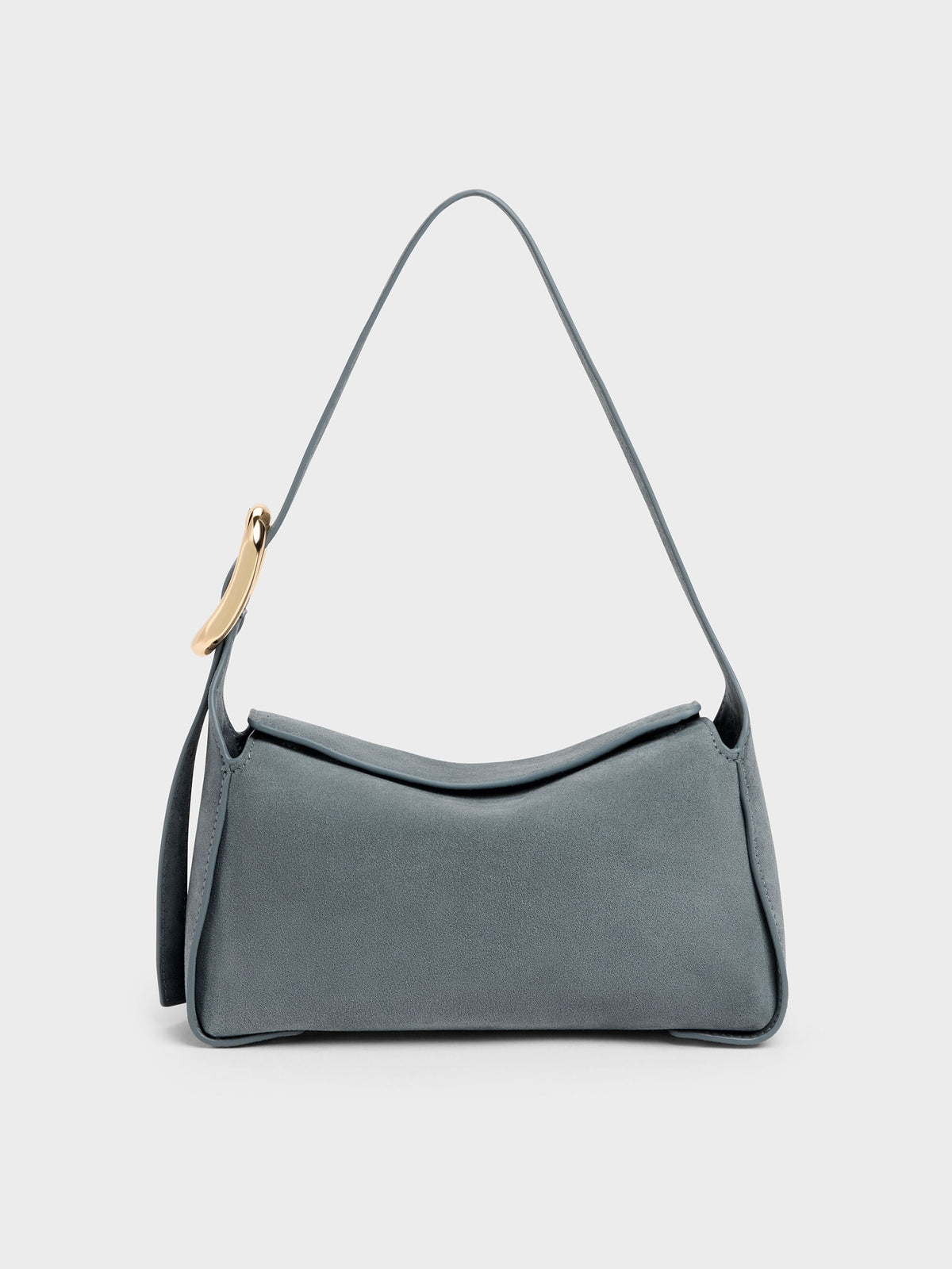 Aislin Shoulder Bag - Smoky Blue | CHARLES & KEITH