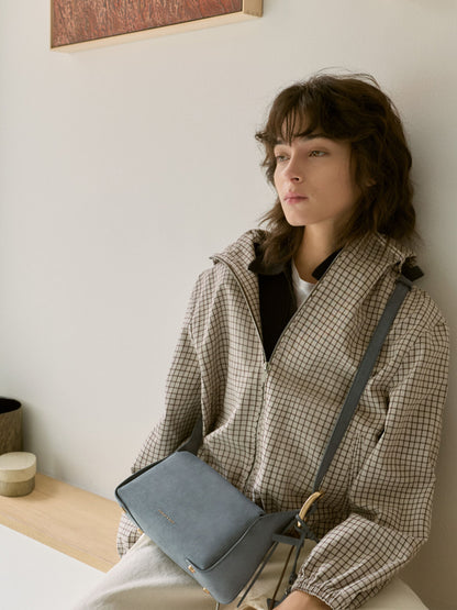 Aislin Shoulder Bag - Smoky Blue | CHARLES & KEITH