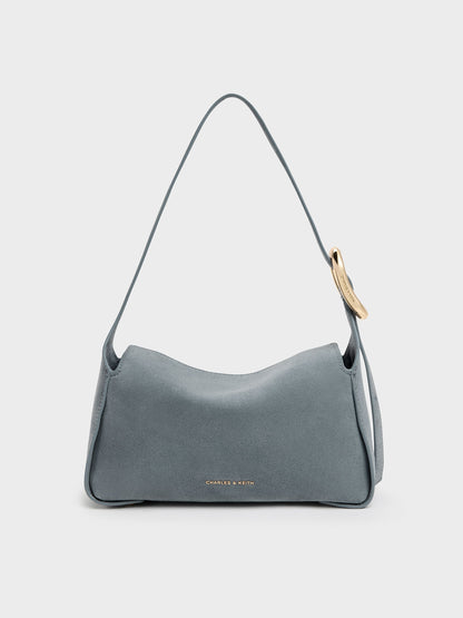 Aislin Shoulder Bag - Smoky Blue | CHARLES & KEITH