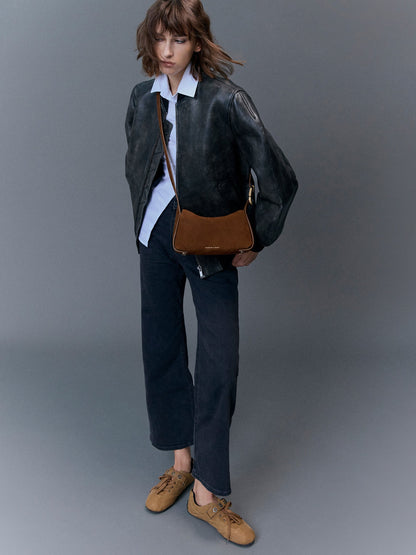 Aislin Shoulder Bag - Pecan Brown | CHARLES & KEITH