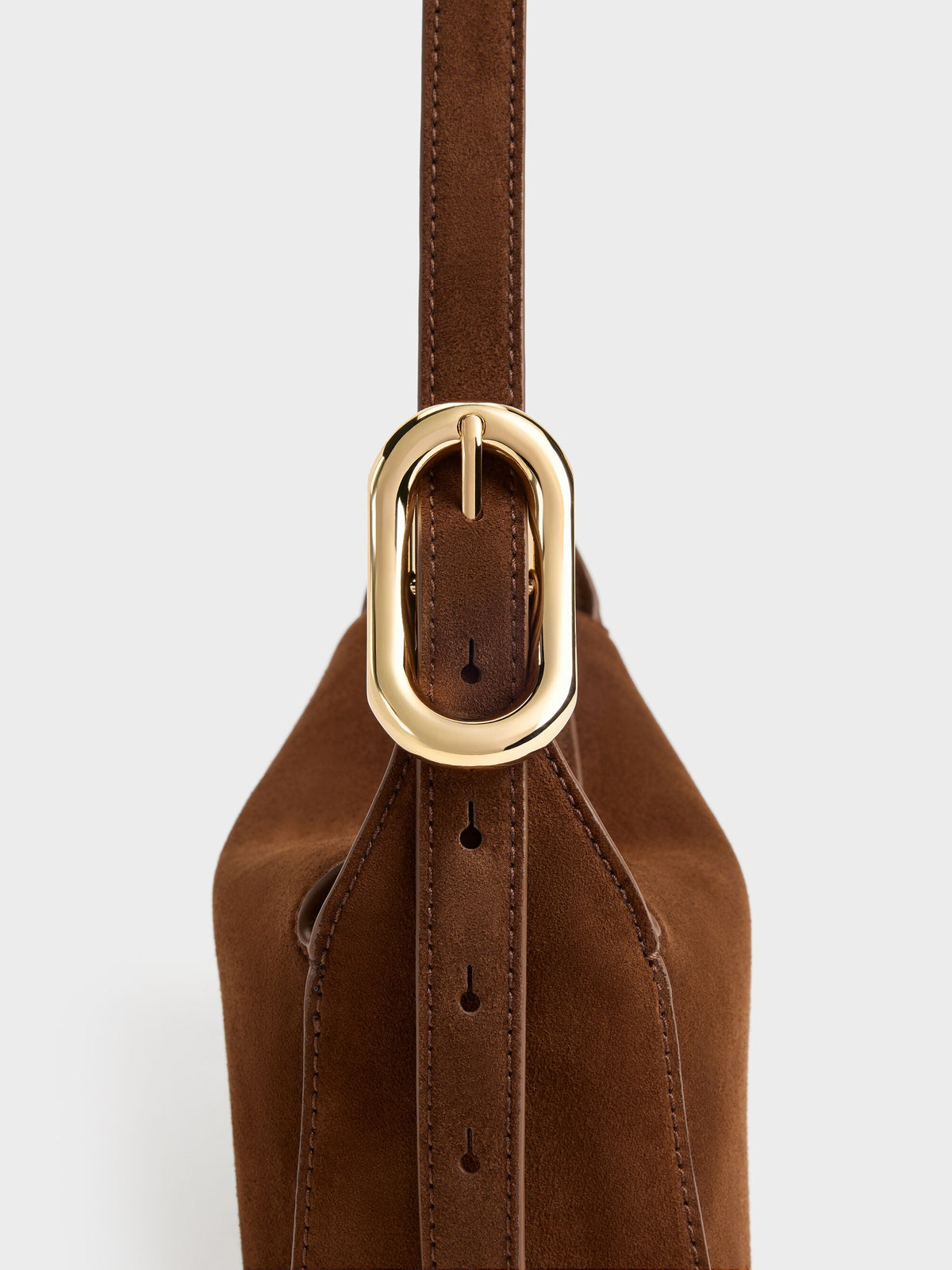 Aislin Shoulder Bag - Pecan Brown | CHARLES & KEITH