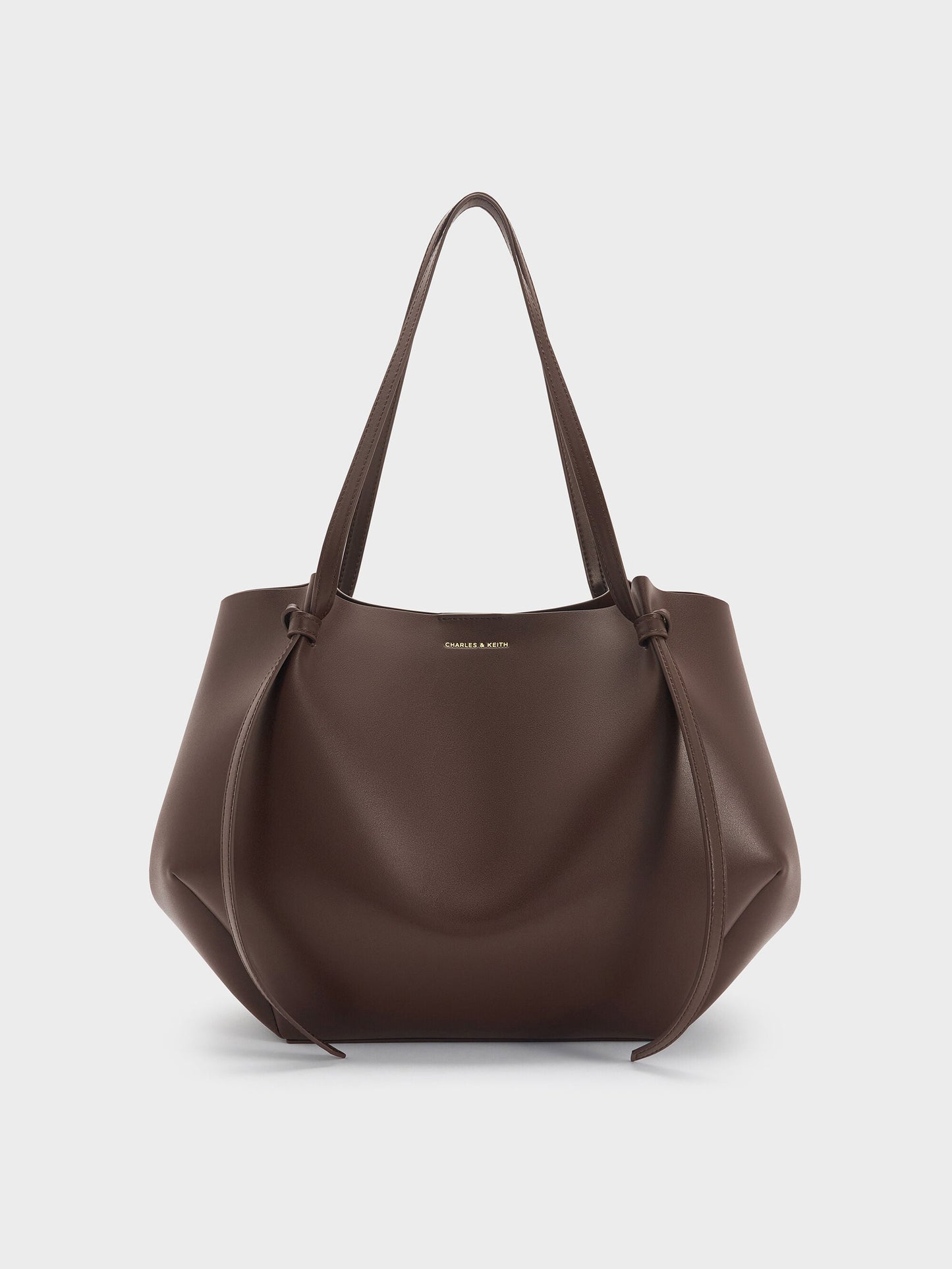 XL Calla Tote Bag - Espresso Brown | CHARLES & KEITH
