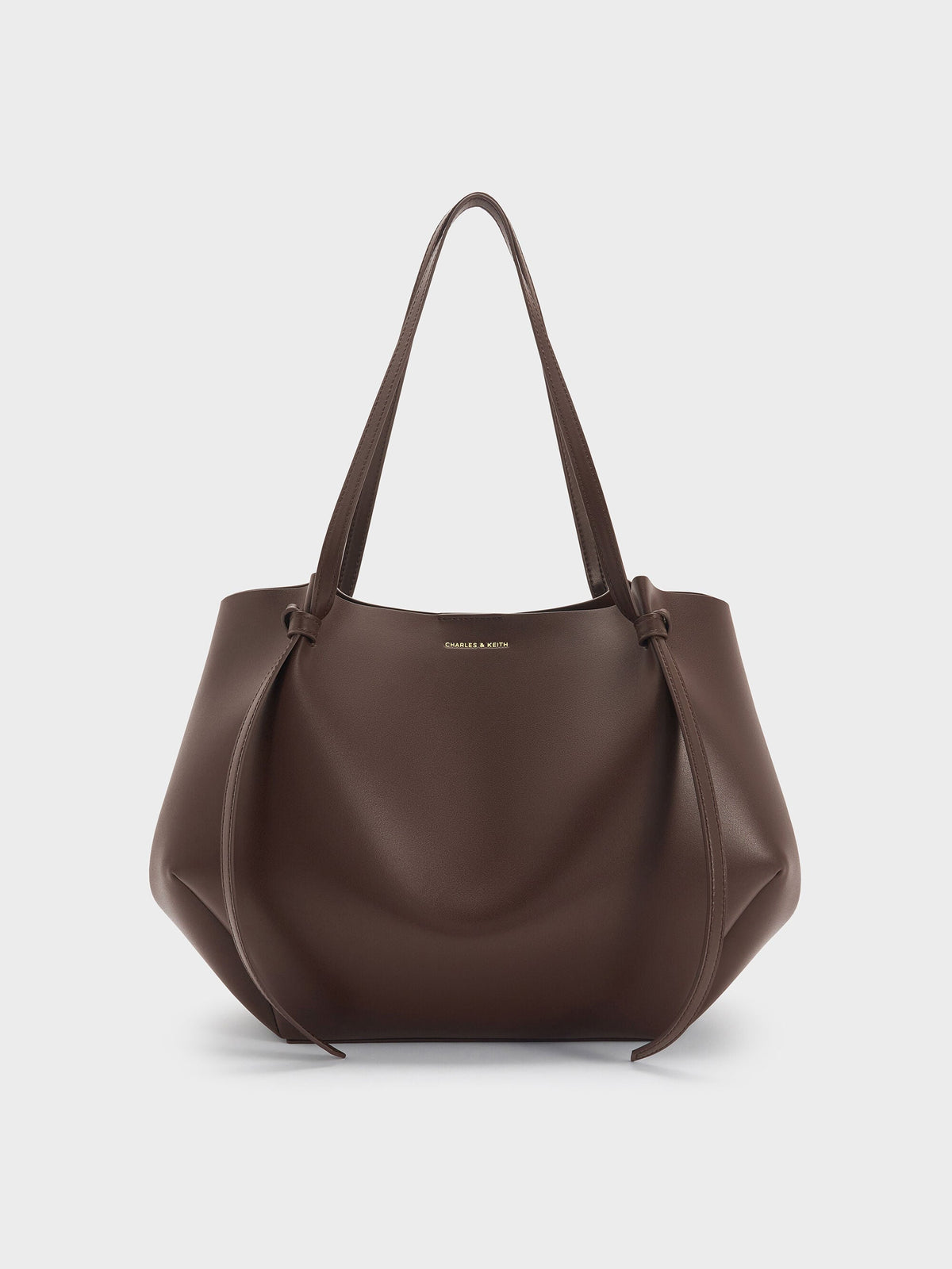 XL Calla Tote Bag - Espresso Brown | CHARLES & KEITH