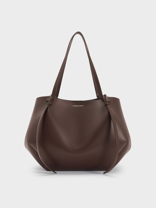 XL Calla Tote Bag - Espresso Brown | CHARLES & KEITH