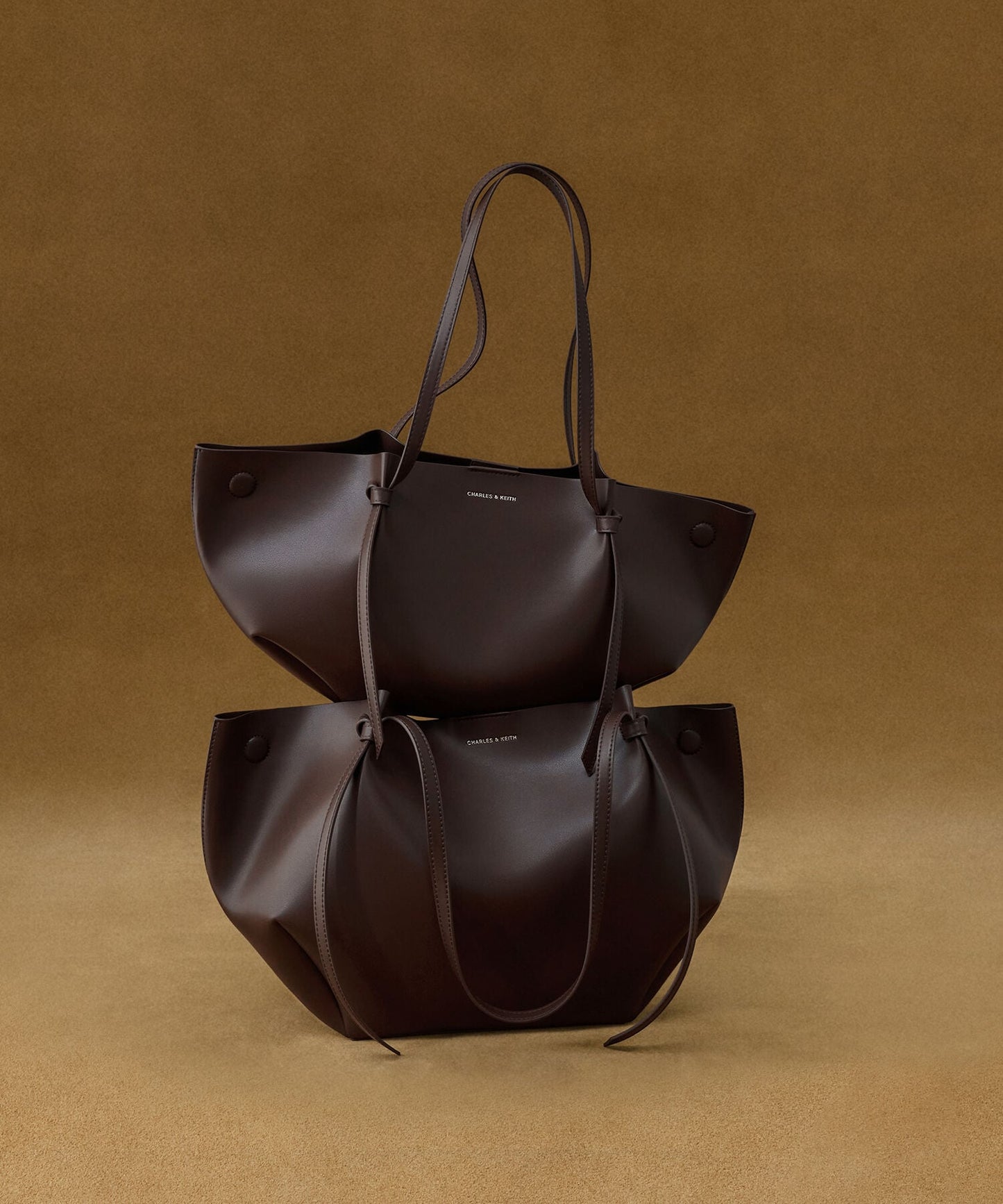XL Calla Tote Bag - Espresso Brown | CHARLES & KEITH