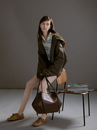 XL Calla Tote Bag - Espresso Brown | CHARLES & KEITH