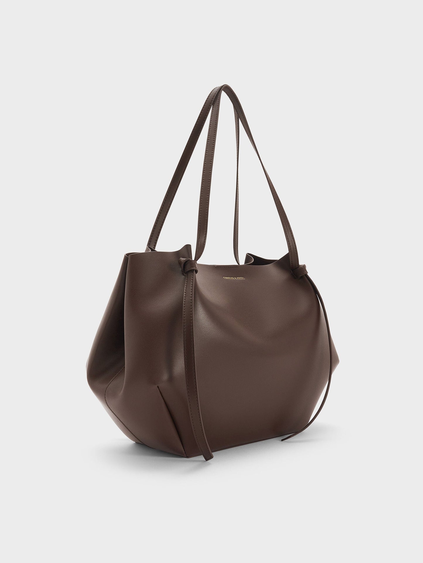 XL Calla Tote Bag - Espresso Brown | CHARLES & KEITH