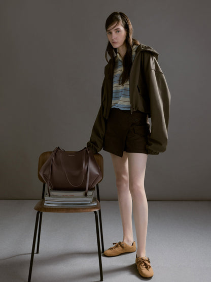 XL Calla Tote Bag - Espresso Brown | CHARLES & KEITH