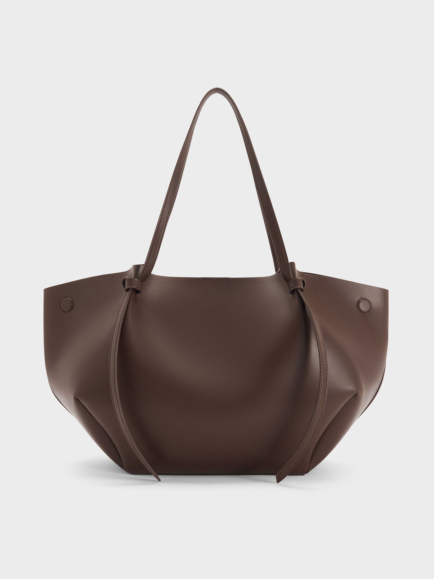 XL Calla Tote Bag - Espresso Brown | CHARLES & KEITH