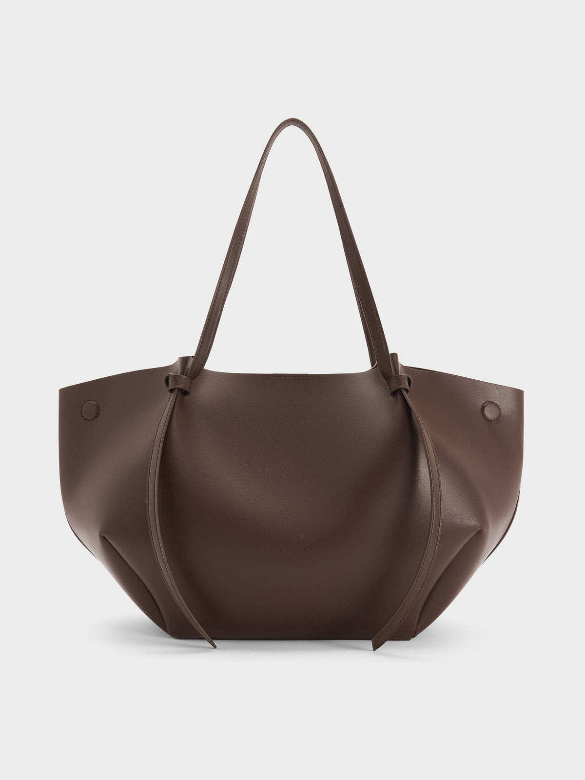 XL Calla Tote Bag - Espresso Brown | CHARLES & KEITH