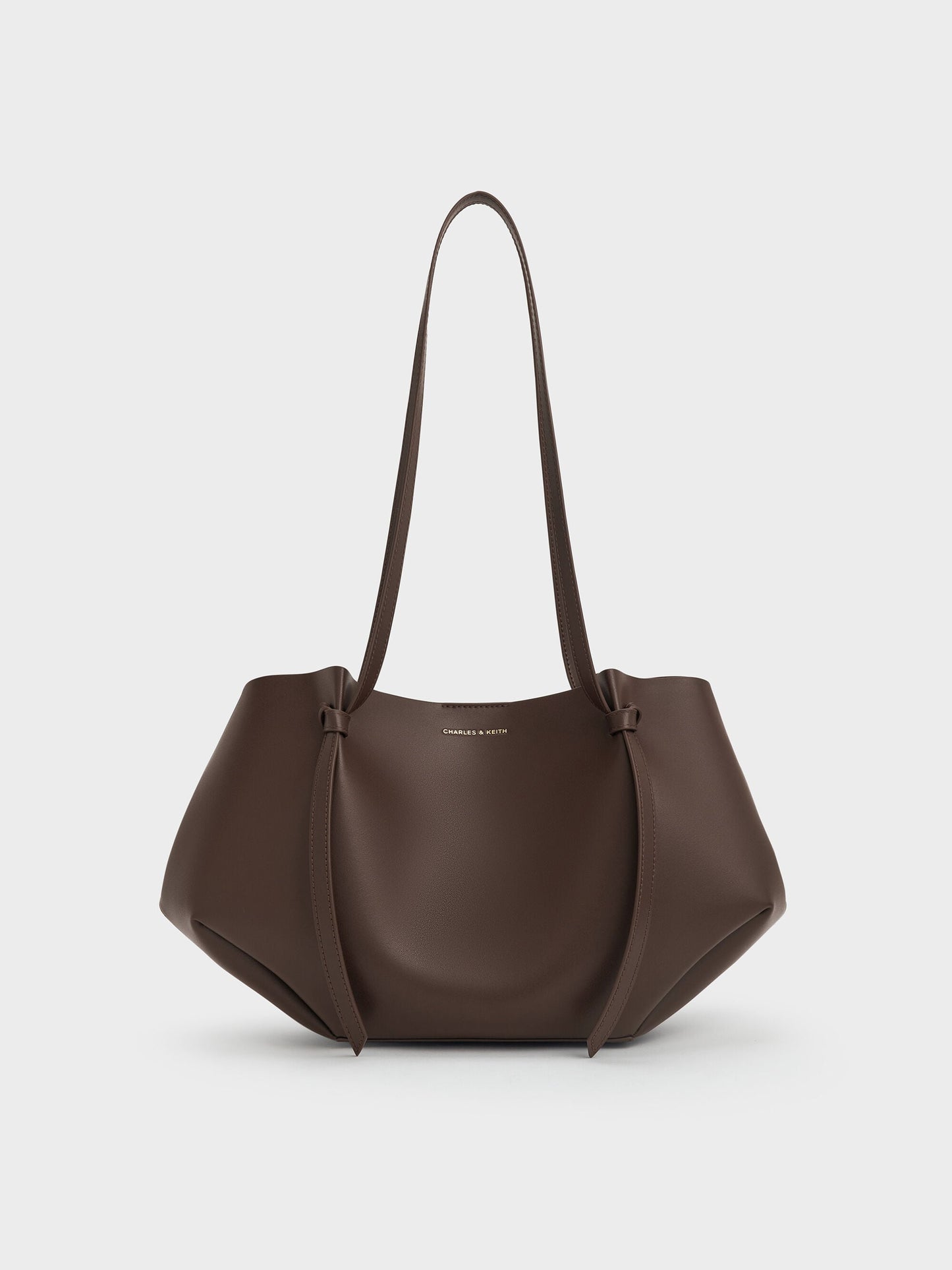 Calla Tote Bag - Espresso Brown | CHARLES & KEITH
