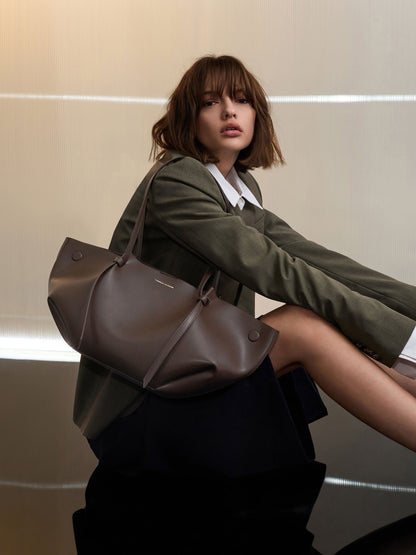 Calla Tote Bag - Espresso Brown | CHARLES & KEITH