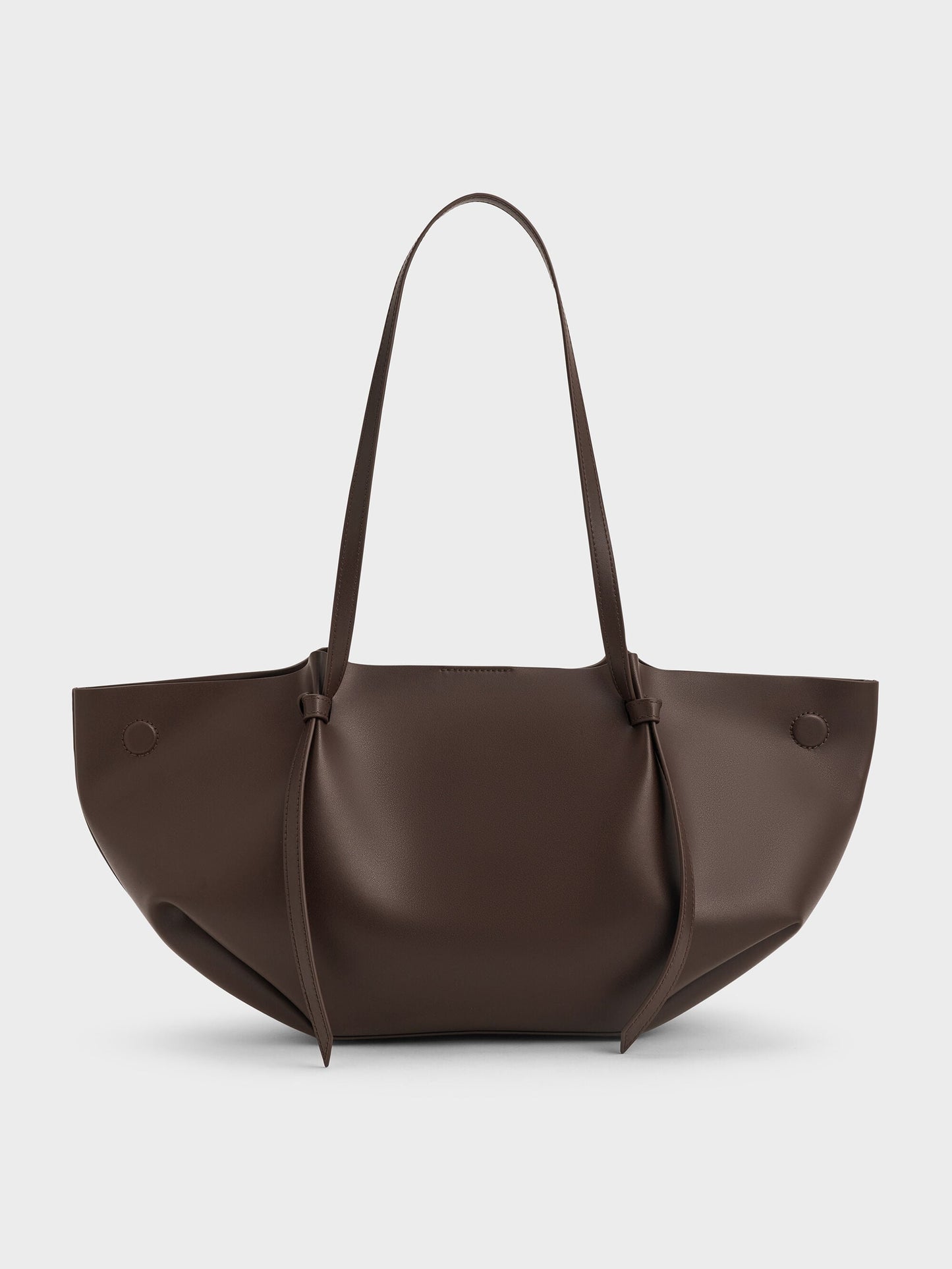 Calla Tote Bag - Espresso Brown | CHARLES & KEITH