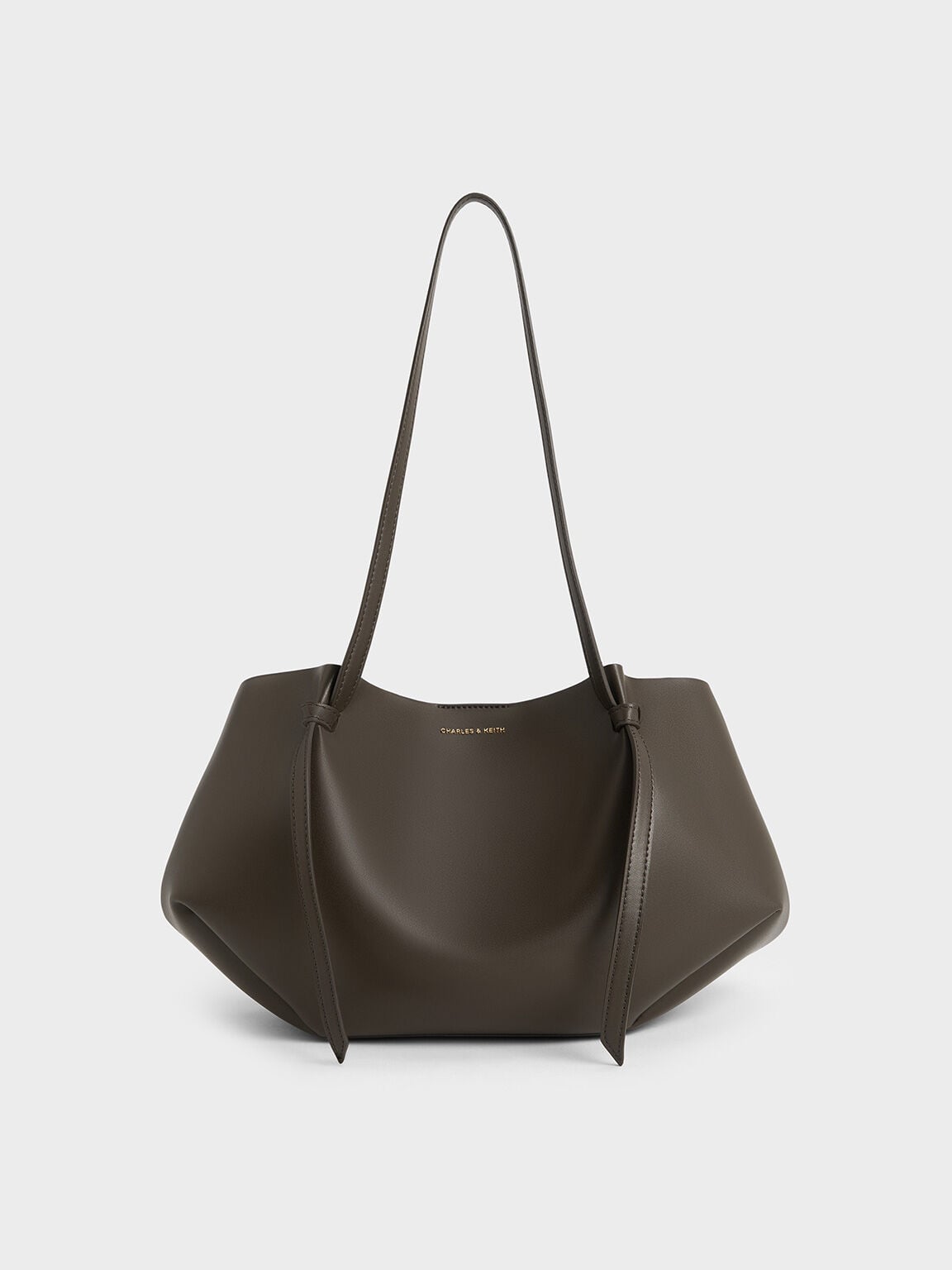 Calla Tote Bag - Dark Moss | CHARLES & KEITH