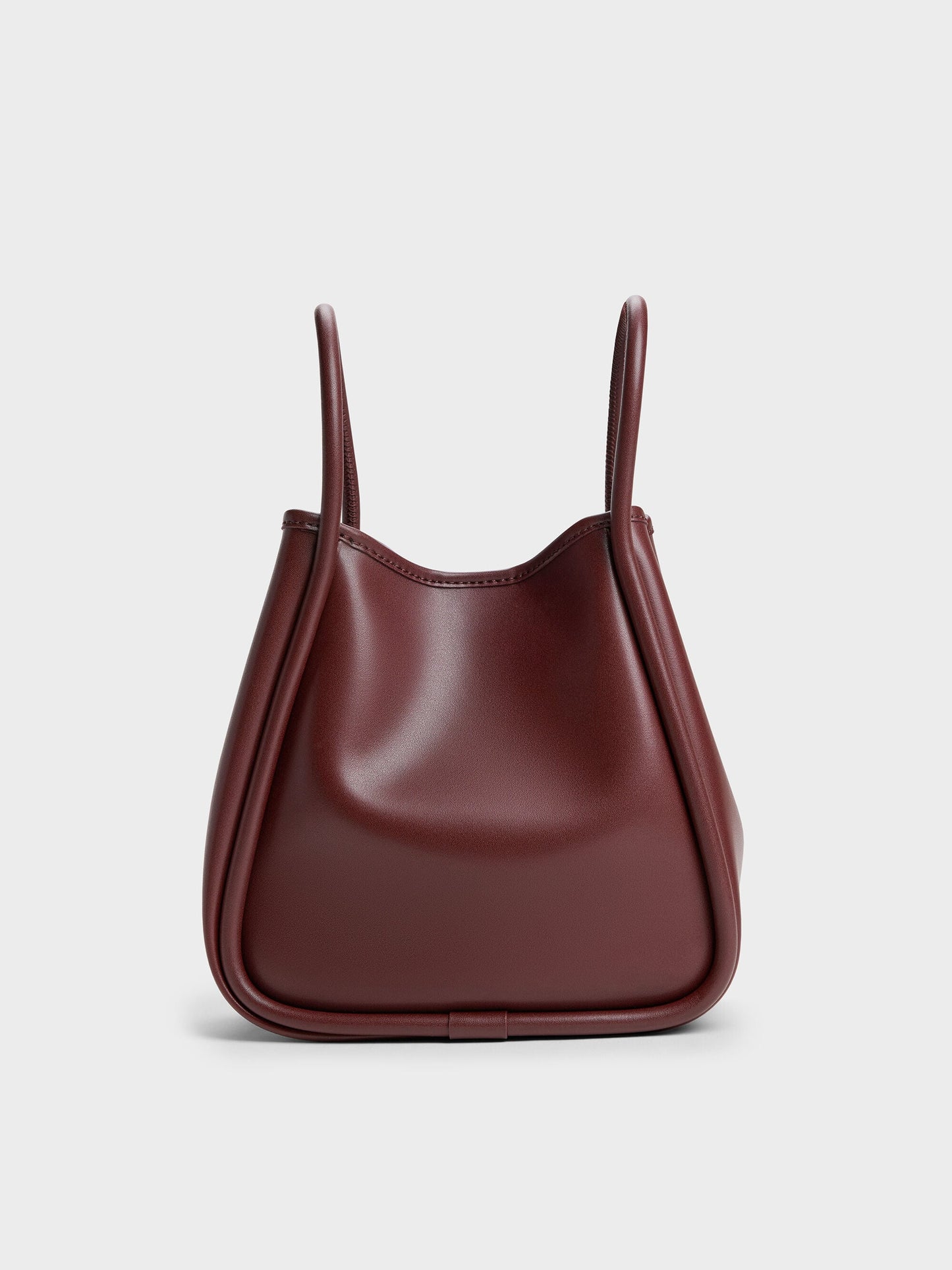 Mini Lyla Tubular Tote Bag - Mulberry Plum | CHARLES & KEITH