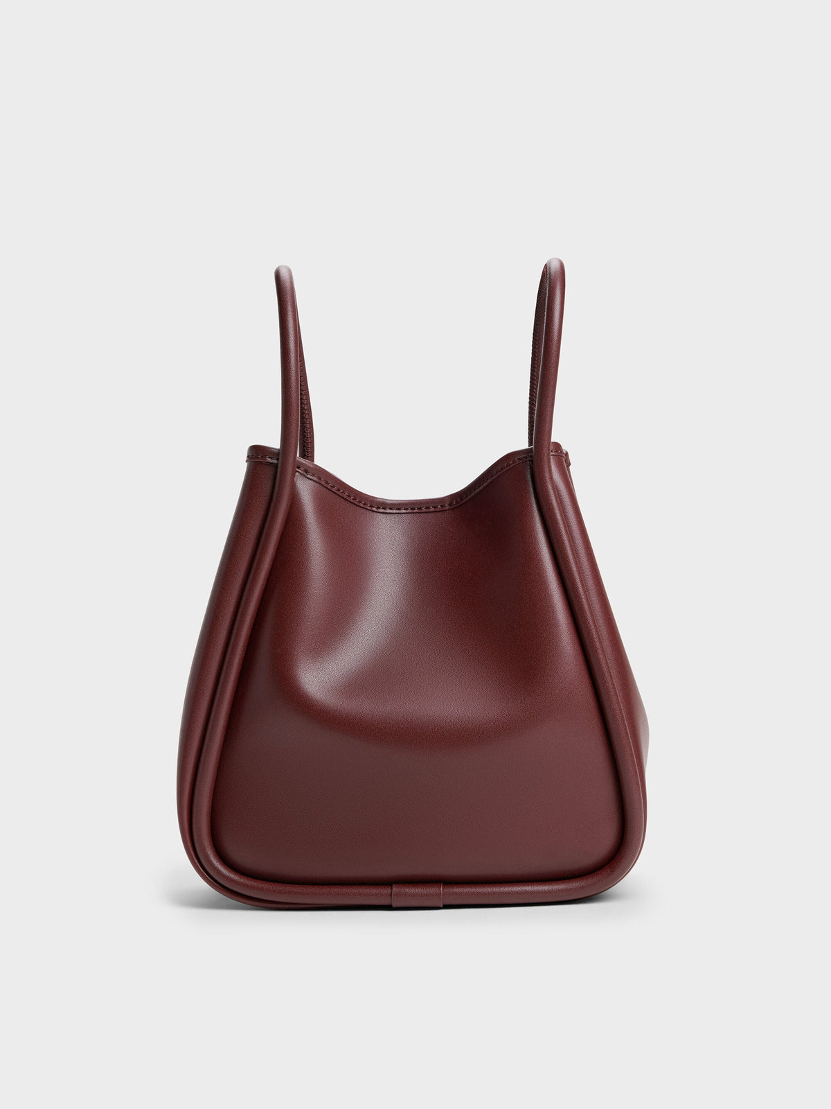 Mini Lyla Tubular Tote Bag - Mulberry Plum | CHARLES & KEITH