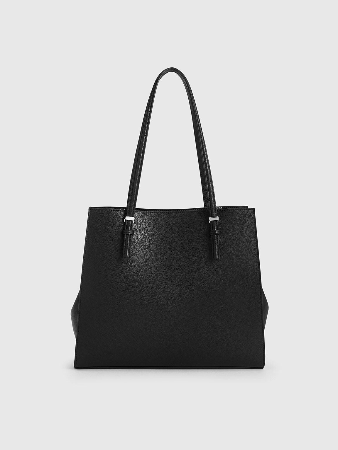 Sansa Tote Bag - Noir | CHARLES & KEITH