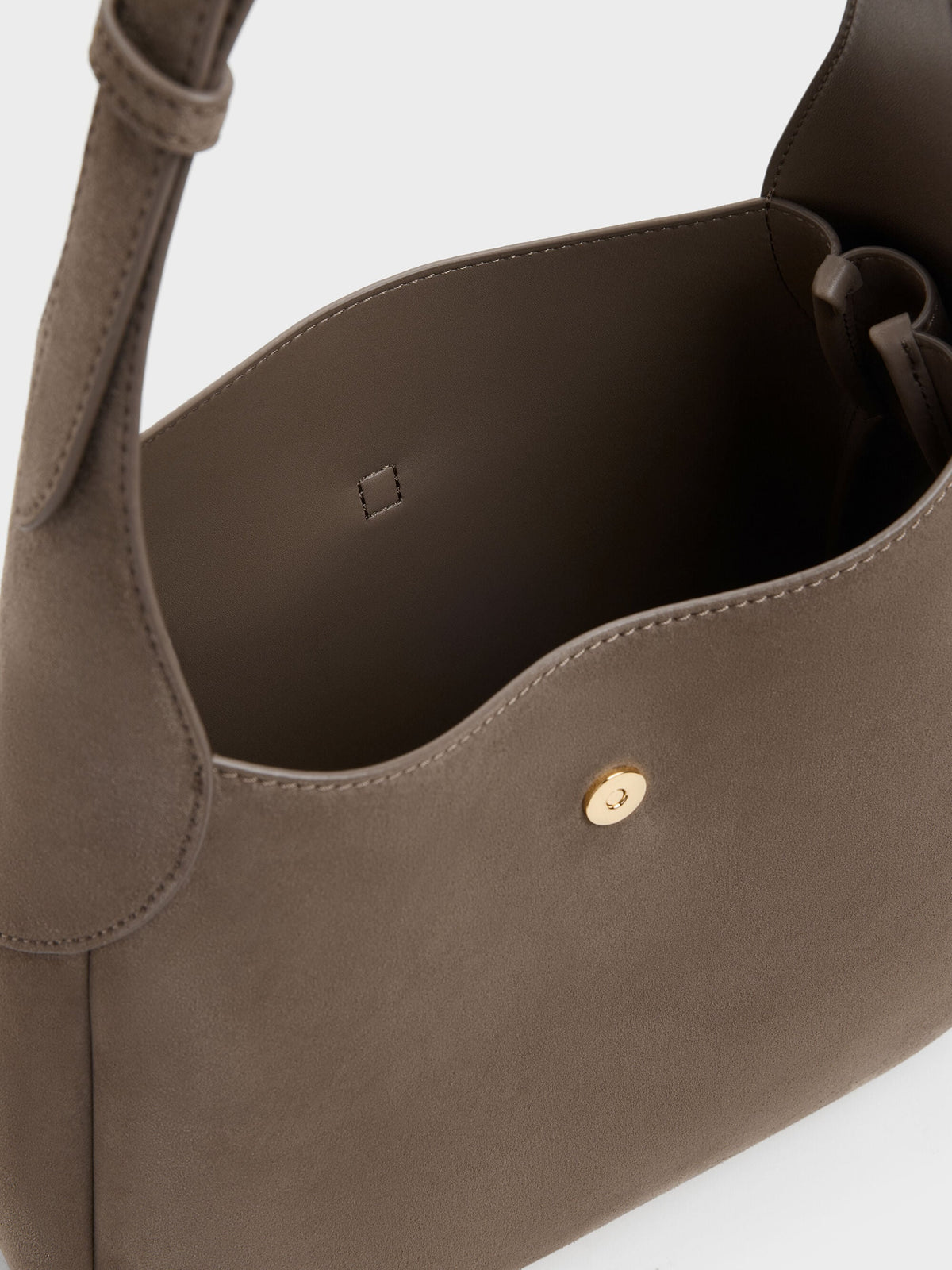Adalyn Hobo Bag - Stone Grey | CHARLES & KEITH