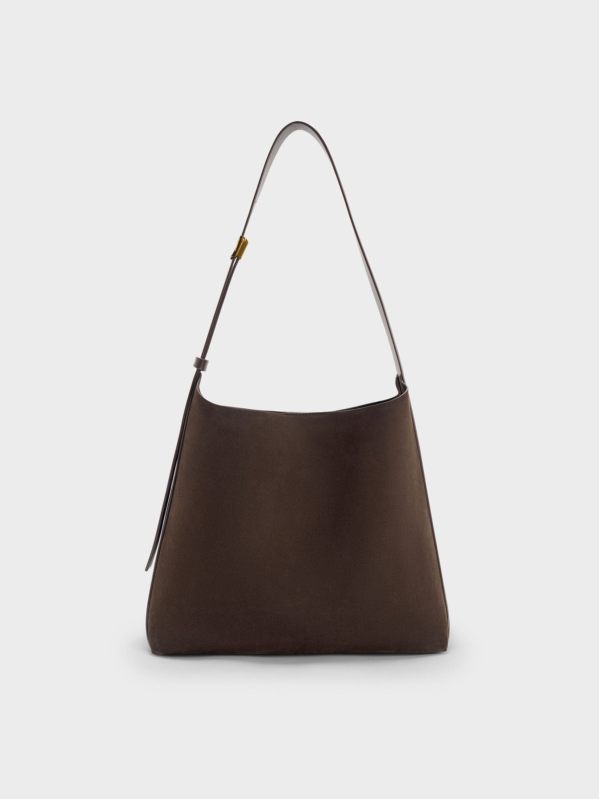 Edna Tote Bag - Espresso Brown | CHARLES & KEITH