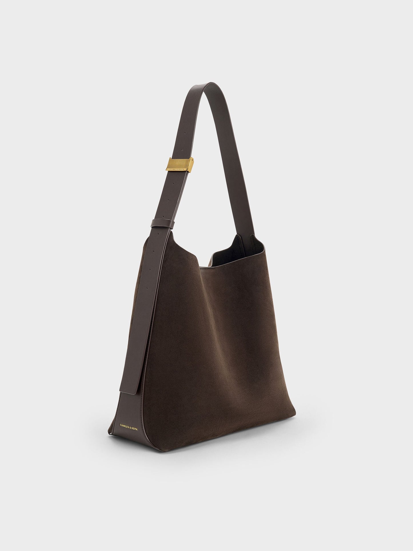 Edna Tote Bag - Espresso Brown | CHARLES & KEITH