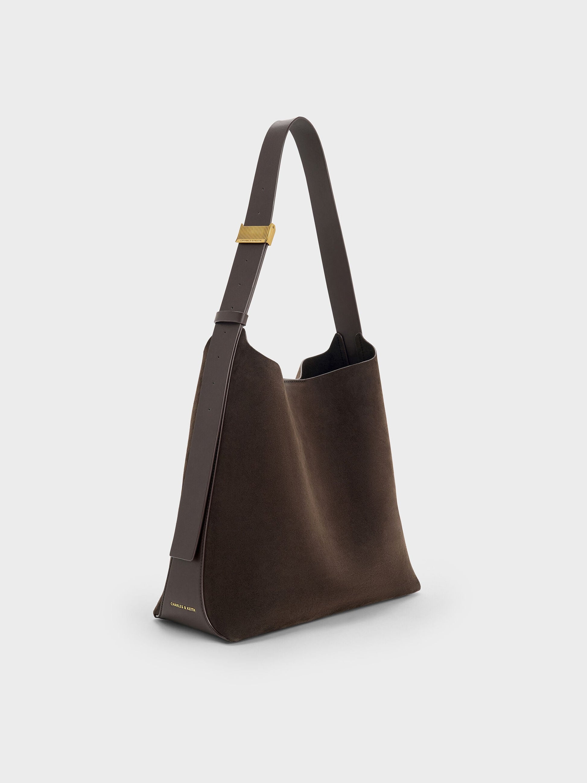 Edna Tote Bag - Espresso Brown | CHARLES & KEITH