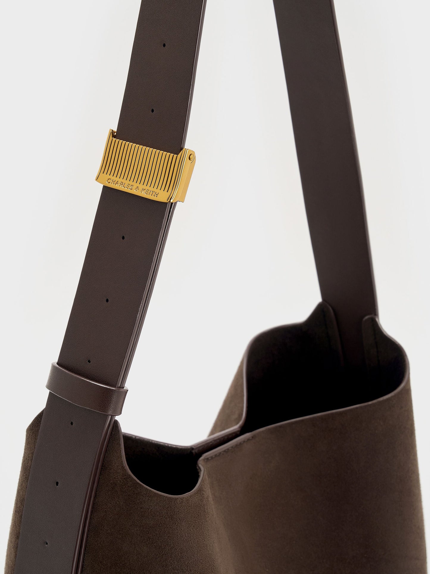 Edna Tote Bag - Espresso Brown | CHARLES & KEITH