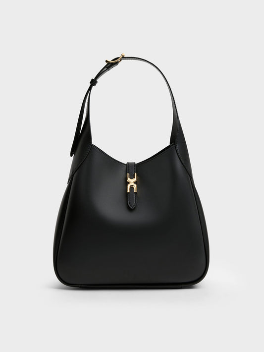 Adalyn Hobo Bag - Black | CHARLES & KEITH