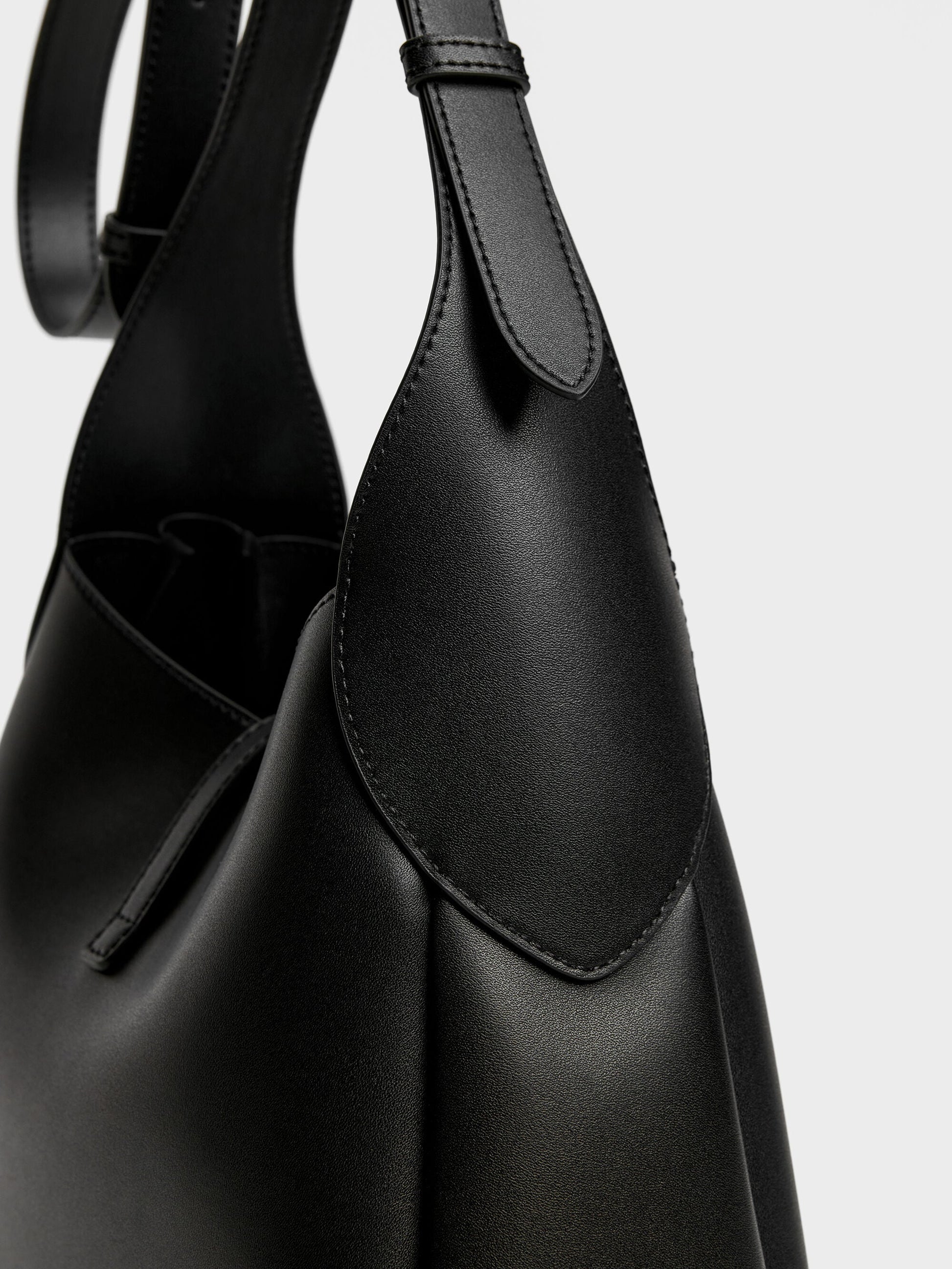 Adalyn Hobo Bag - Black | CHARLES & KEITH