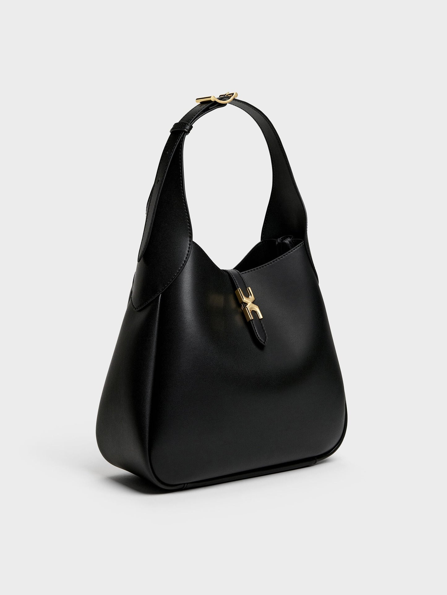 Adalyn Hobo Bag - Black | CHARLES & KEITH