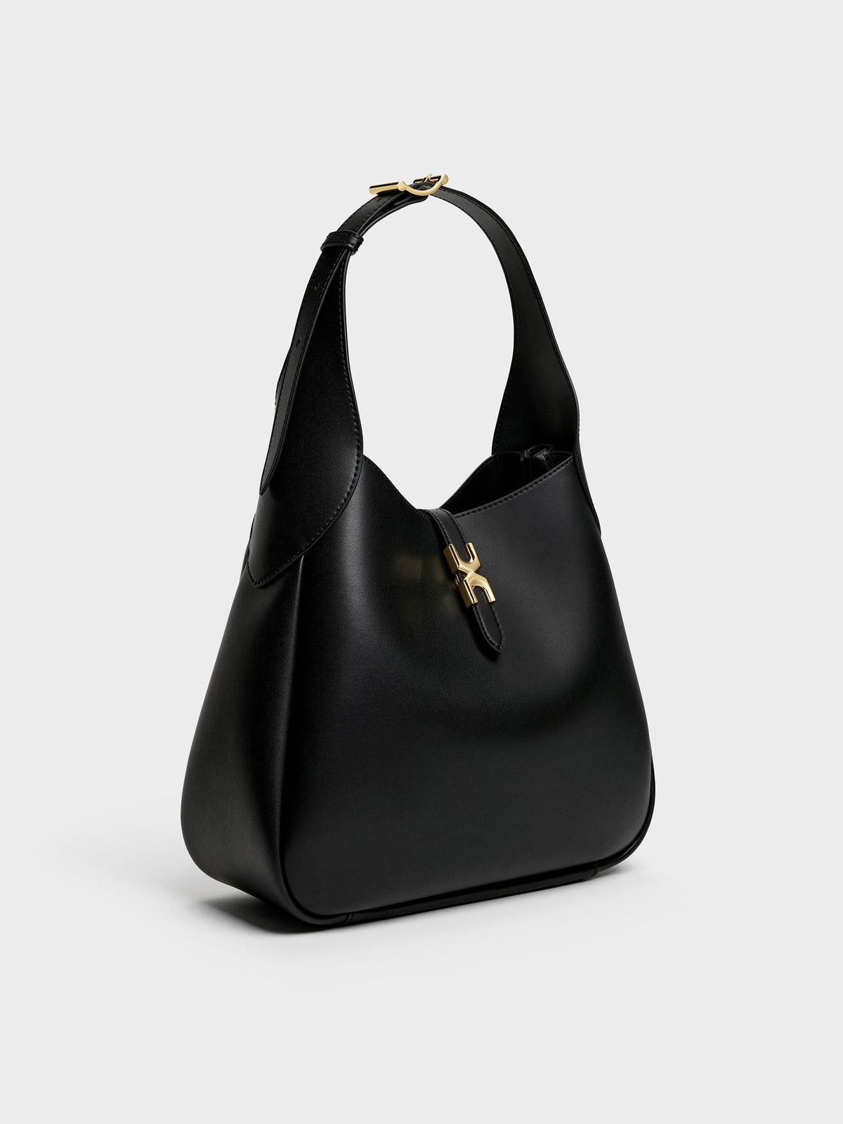 Adalyn Hobo Bag - Black | CHARLES & KEITH