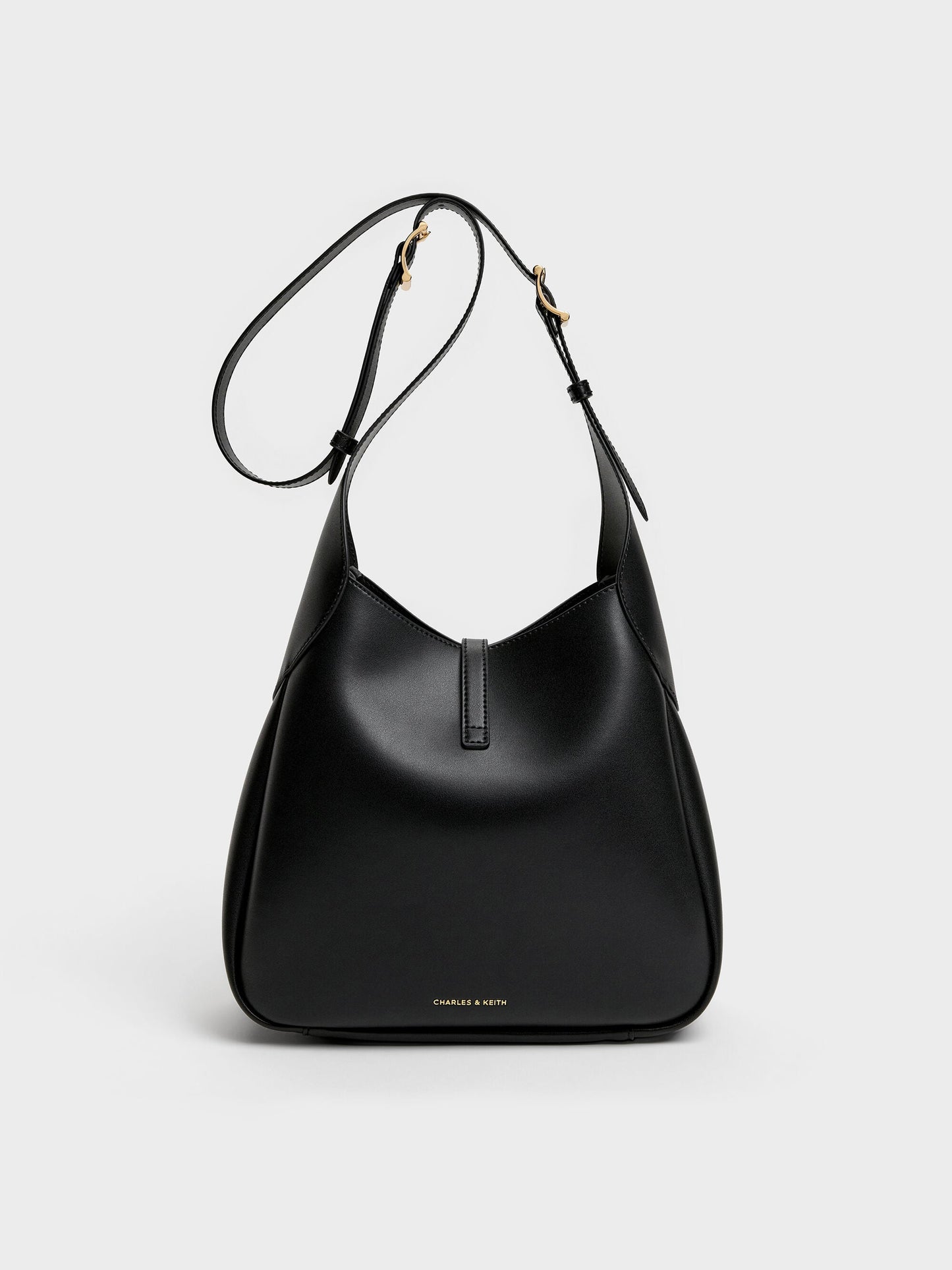 Adalyn Hobo Bag - Black | CHARLES & KEITH