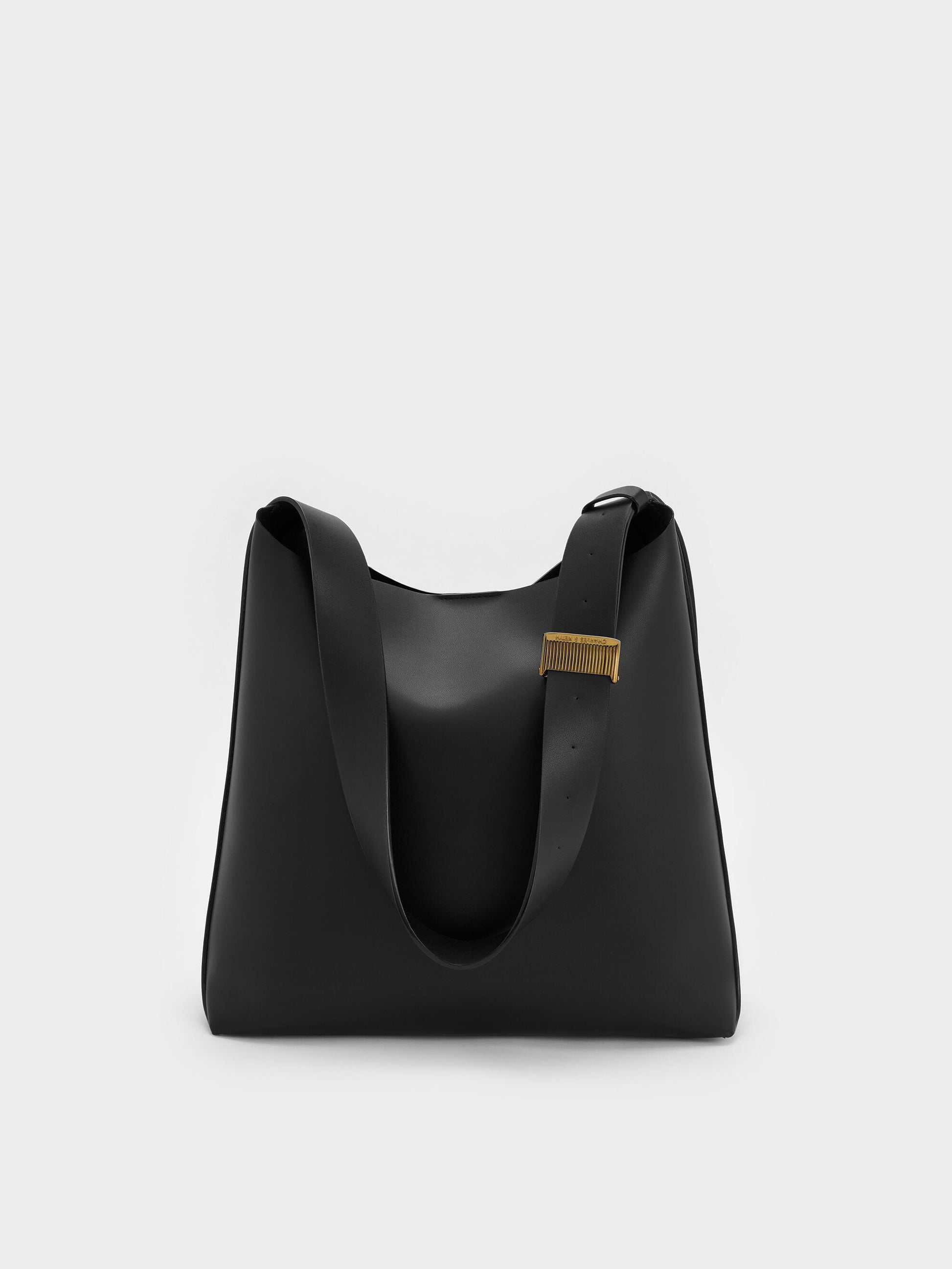 Edna Tote Bag - Black | CHARLES & KEITH